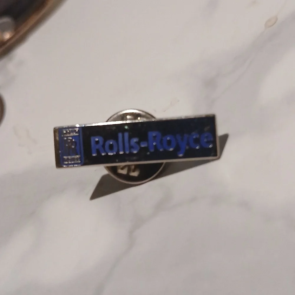 Rolls Royce Lapel Pin Tie Tack Vintage New